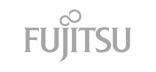 fujitsu logo grey